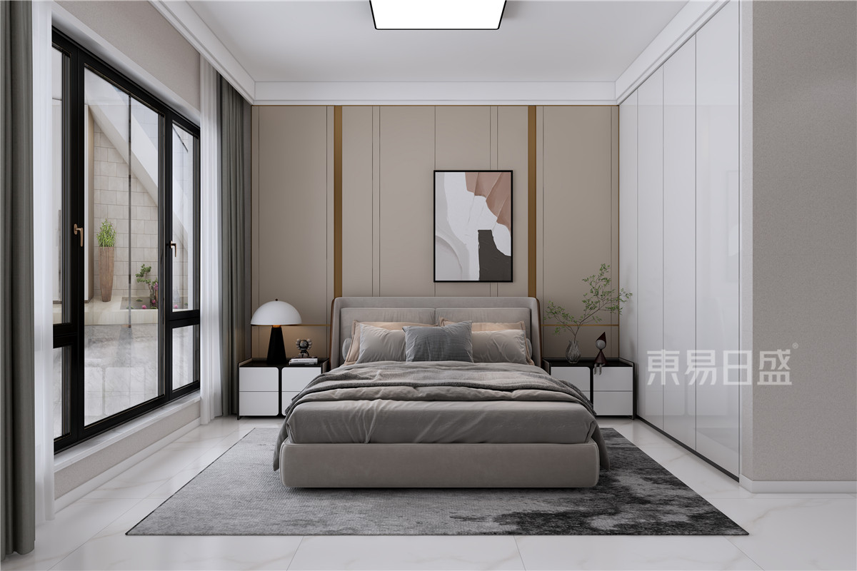 东易日盛石家庄 234㎡的现代简约风,打造有质感的生活