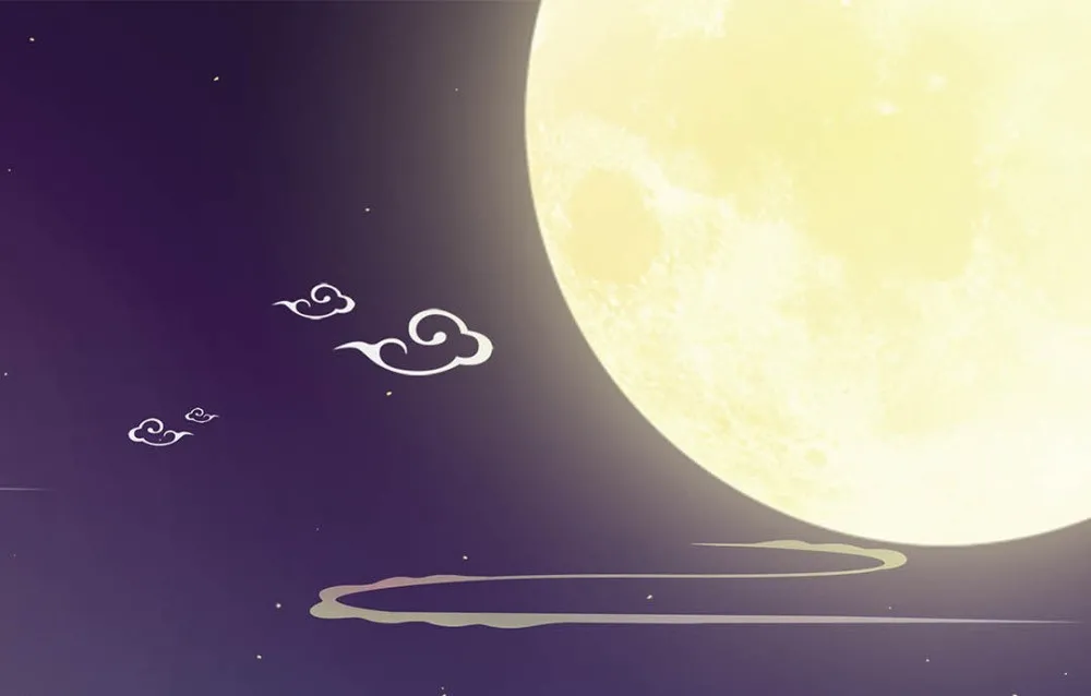 月亮 中秋节暖心文案