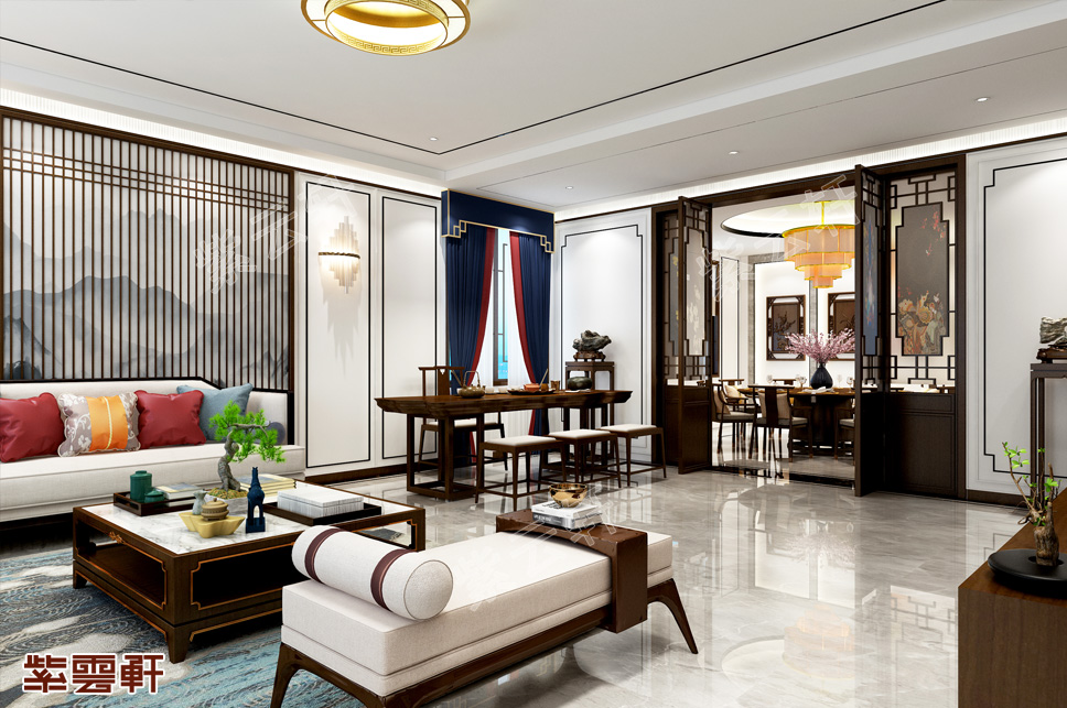 灵动形象的新中式装修,沉醉于一缕袭人古风中