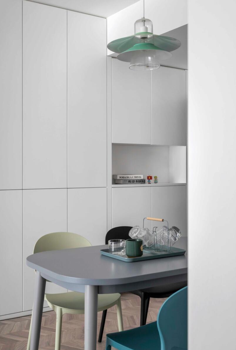 她80㎡新家,全屋窗明几净,并不是勤打理,合理设计才是关键