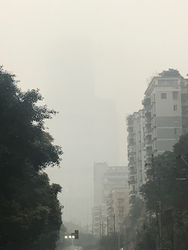 重庆天气 今晨重庆多地遭遇大雾天气 今起三天雨水渐歇天渐晴