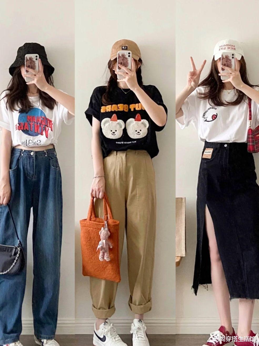 时尚穿搭生活馆|女生选T恤的正确顺序是怎样的?满满的干货技巧,轻松穿出高级感