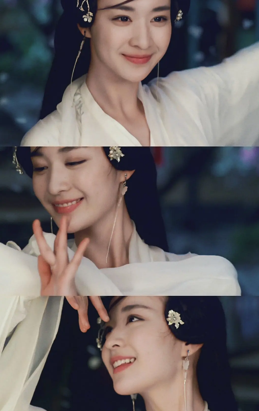 古力娜扎|21位女星出圈“神图”：程潇跳舞不算啥，她抬眸瞬间惊艳了时光