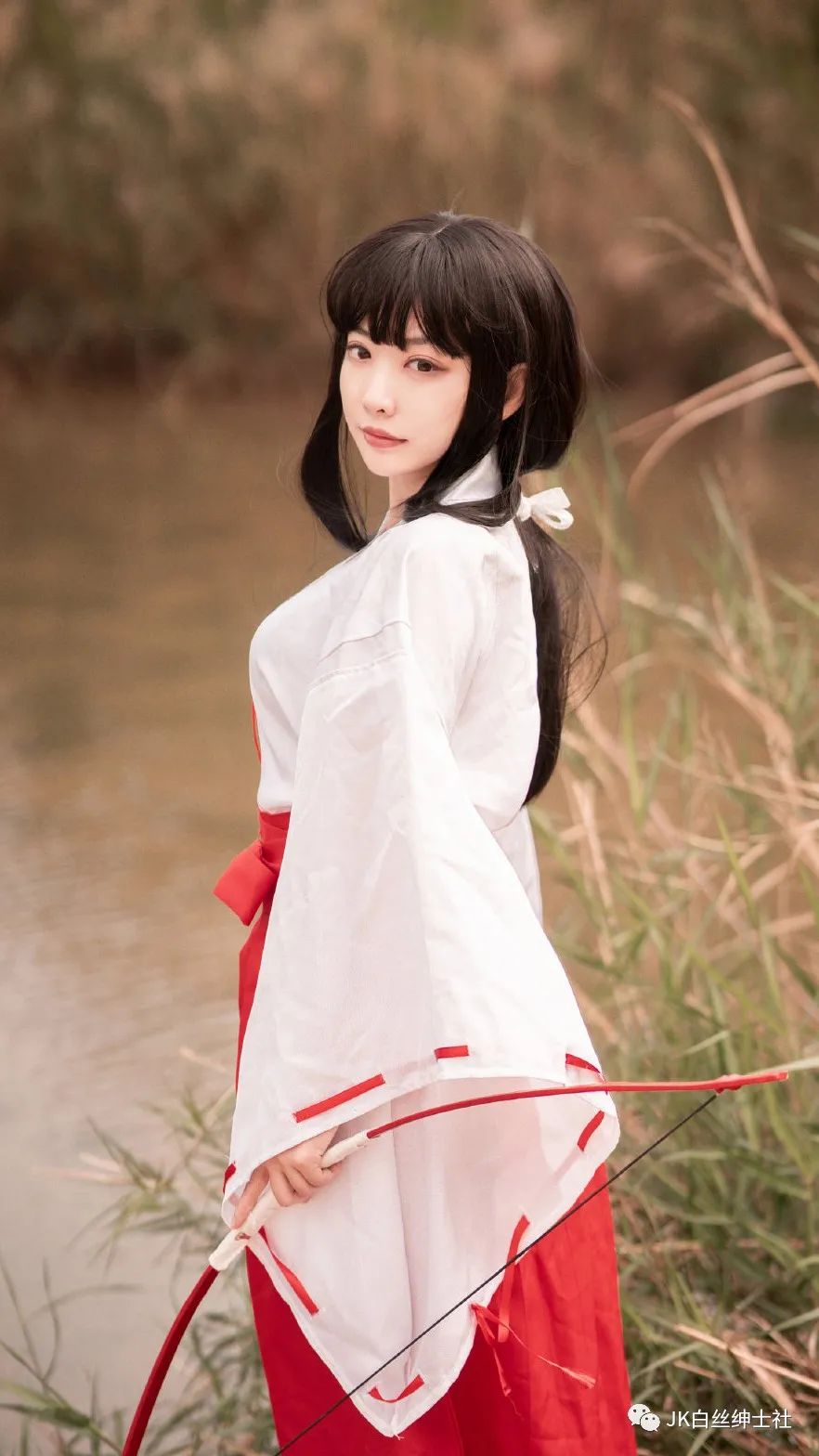 桔梗|cos：夏日动漫祭犬夜叉桔梗cos正片@宮本桜