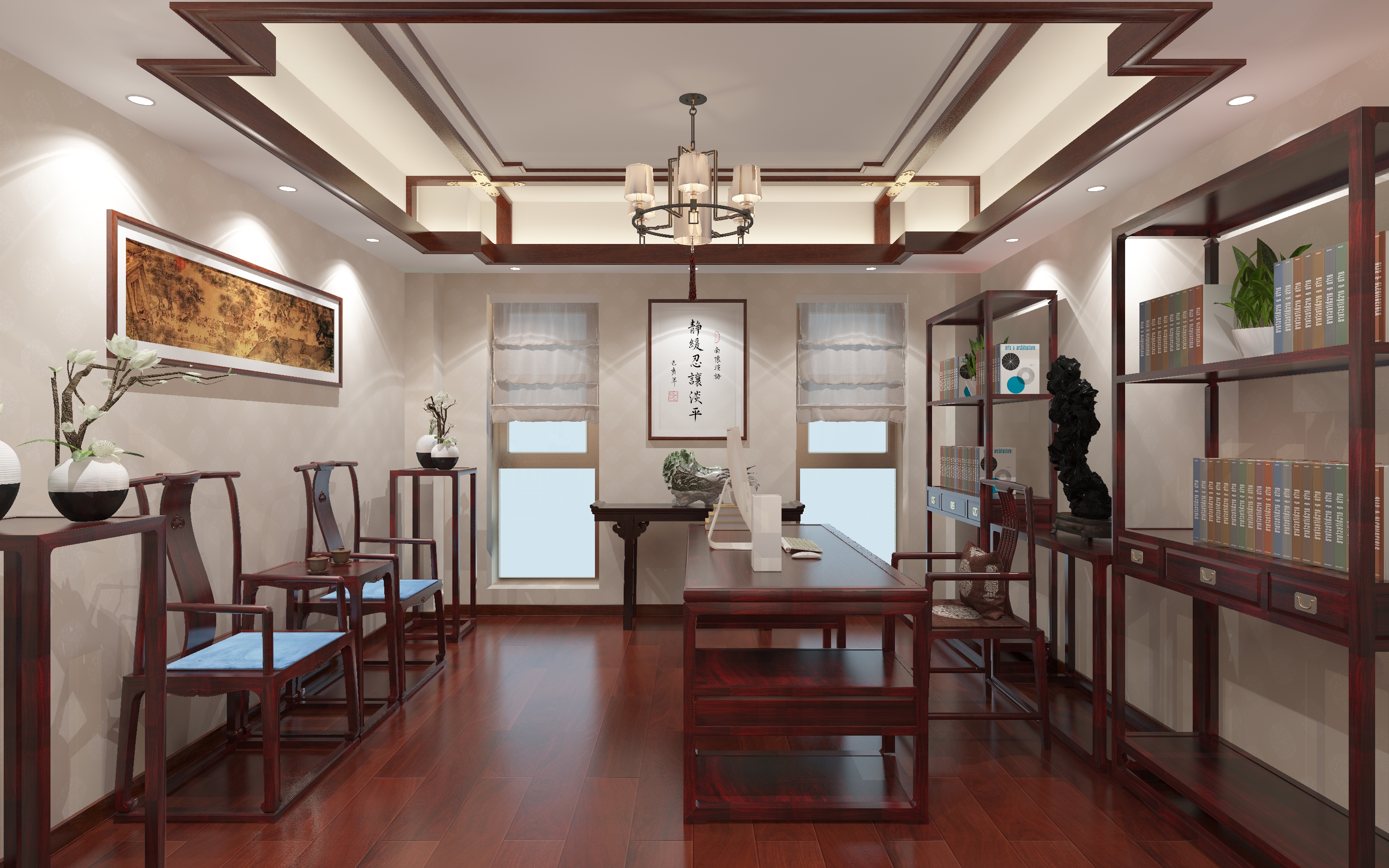 中式红木全屋整装—打造现代人的红木家居生活理念