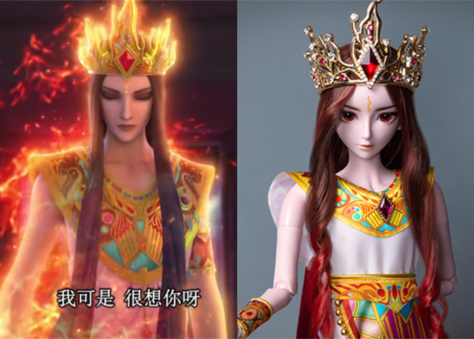 颜爵|叶罗丽男仙子的娃娃造型，颜爵换头饰，火领主最帅，水王子辣眼睛