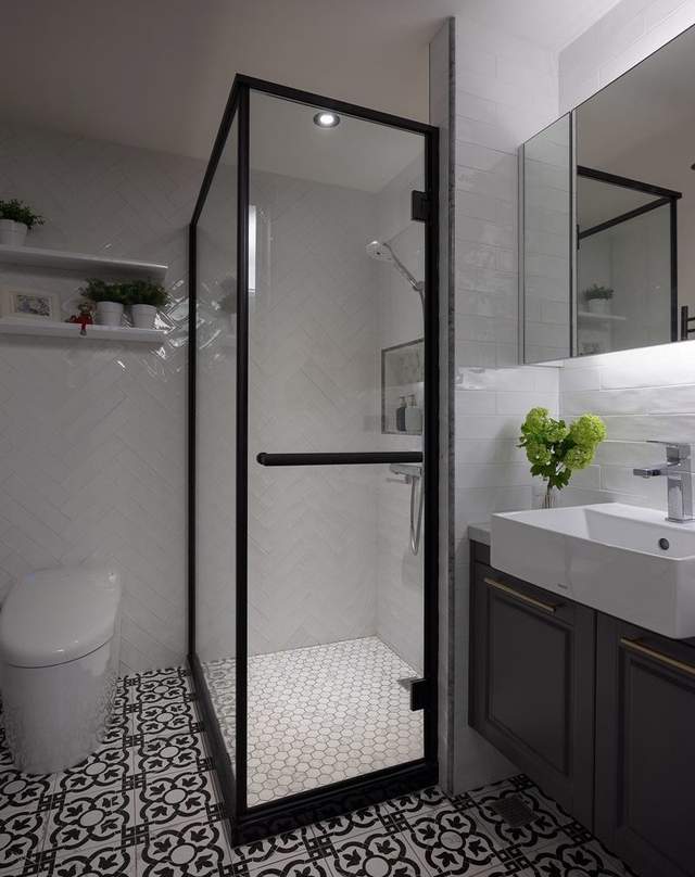 |115平二居，刚柔并济美式风情，十年老宅翻新的三口之家温馨小窝