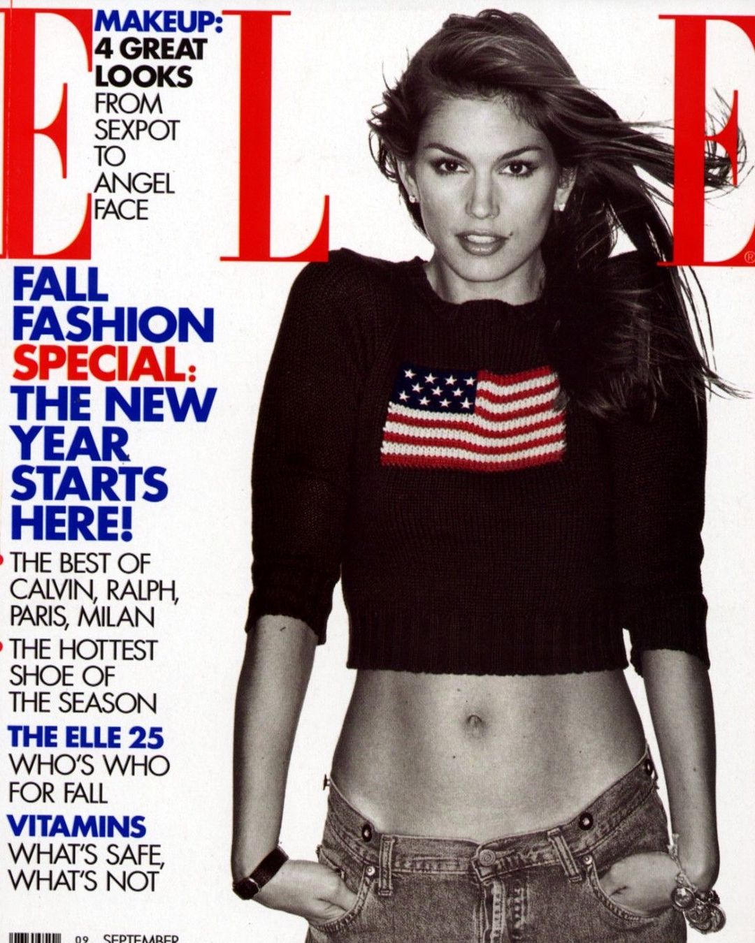 杨超越|太像了!辛迪·克劳馥女儿登杂志封面,与27年前的妈妈如孪生姐妹