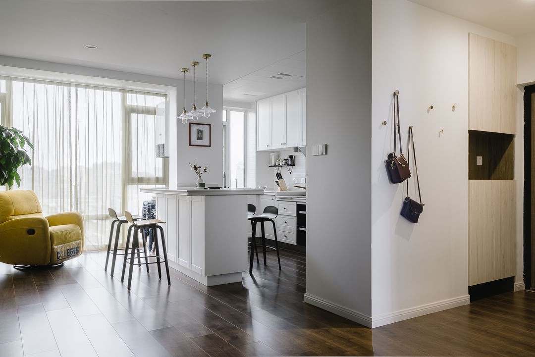 |用色彩打造的复古美宅，让人耳目一新，非常适合新婚小夫妻