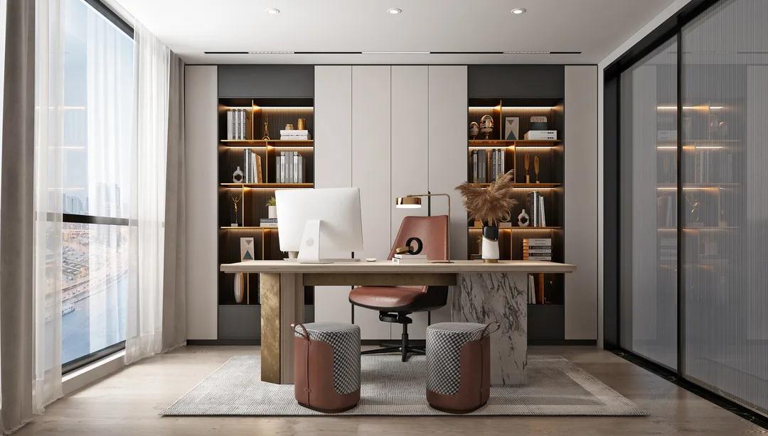 现代轻奢风复式装修 雅致住宅惊艳了时光