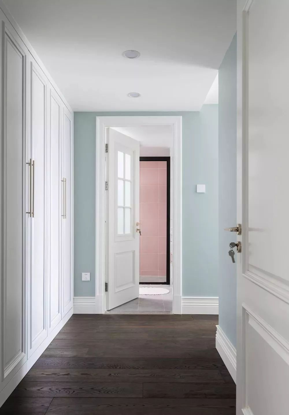 八老师给力设计150㎡混搭风格装修效果图，一进玄关就被美到！