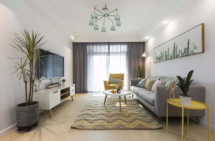 |新房简单装修一下，墙面统一涮大白，没想到这么漂亮！