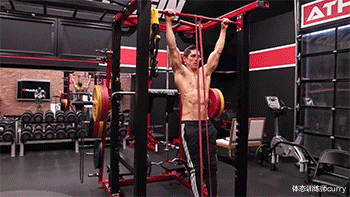 |只需1条阻力带，在家拉出V型背、圣诞树！