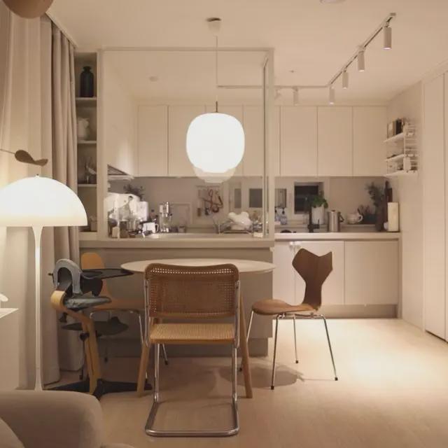 韩国超有爱一家三口,干净整洁的家居生活,看着非常舒服