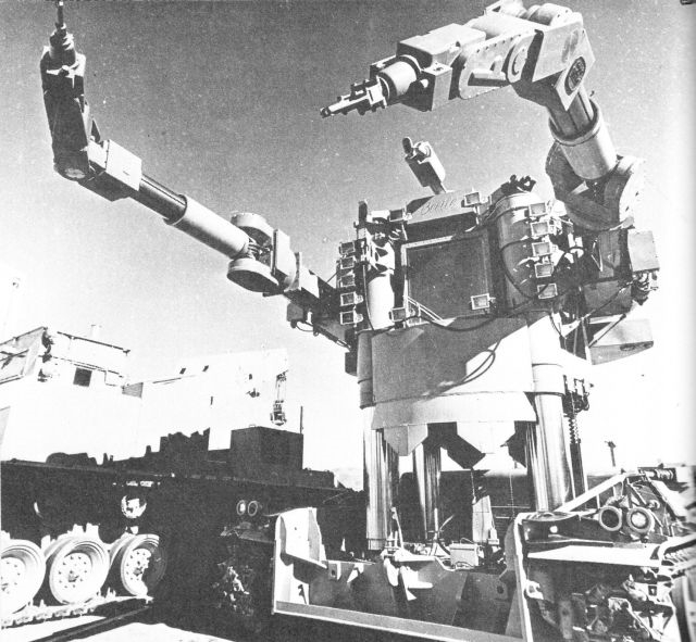 核动力|美国“甲壳虫”移动机器人，60年前的初代机甲设计