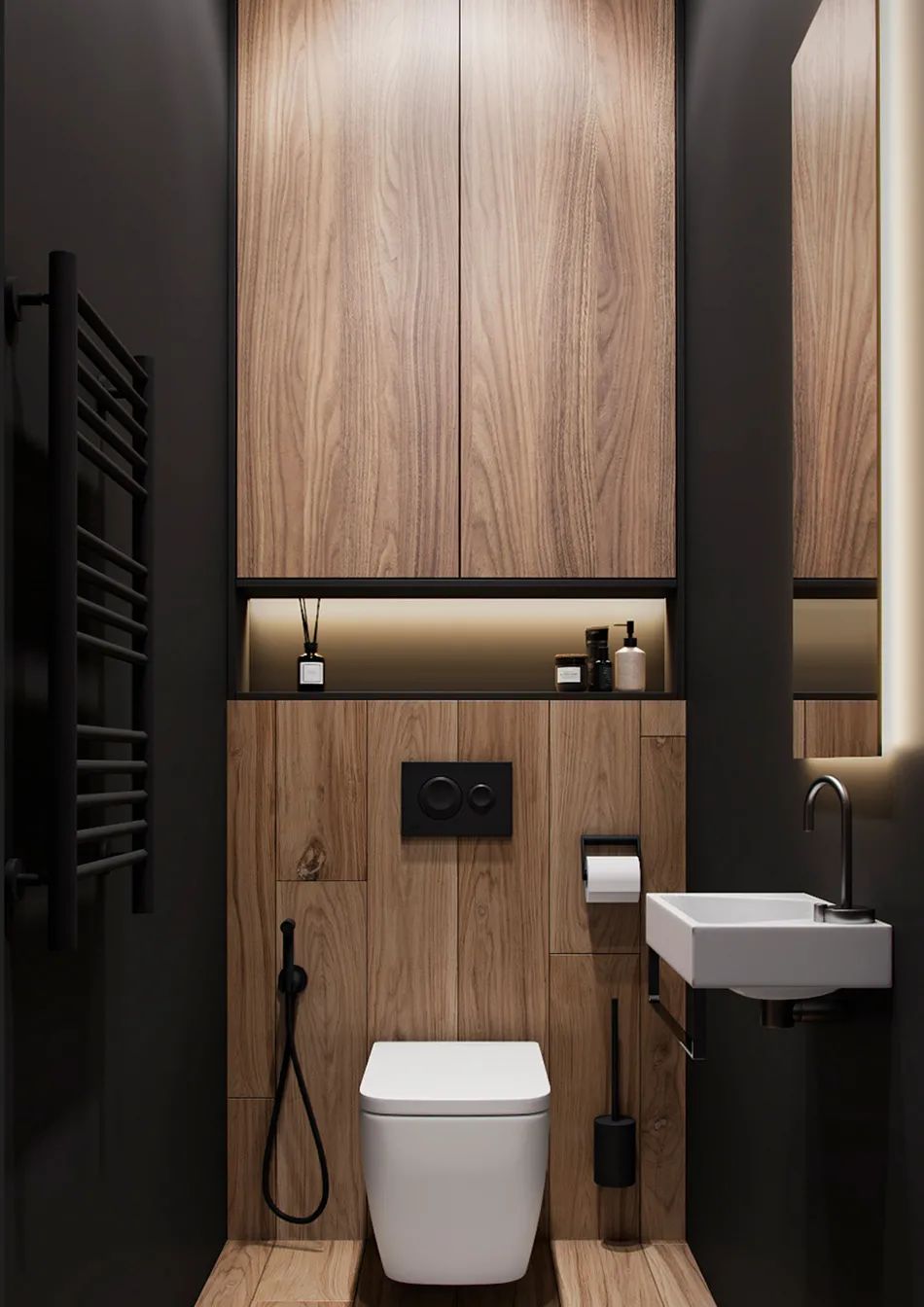 室内空间设计师:高级灰+胡桃木,不一样的视觉盛宴!