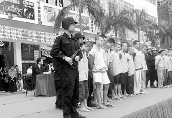无证驾驶 阮强团伙伏法记