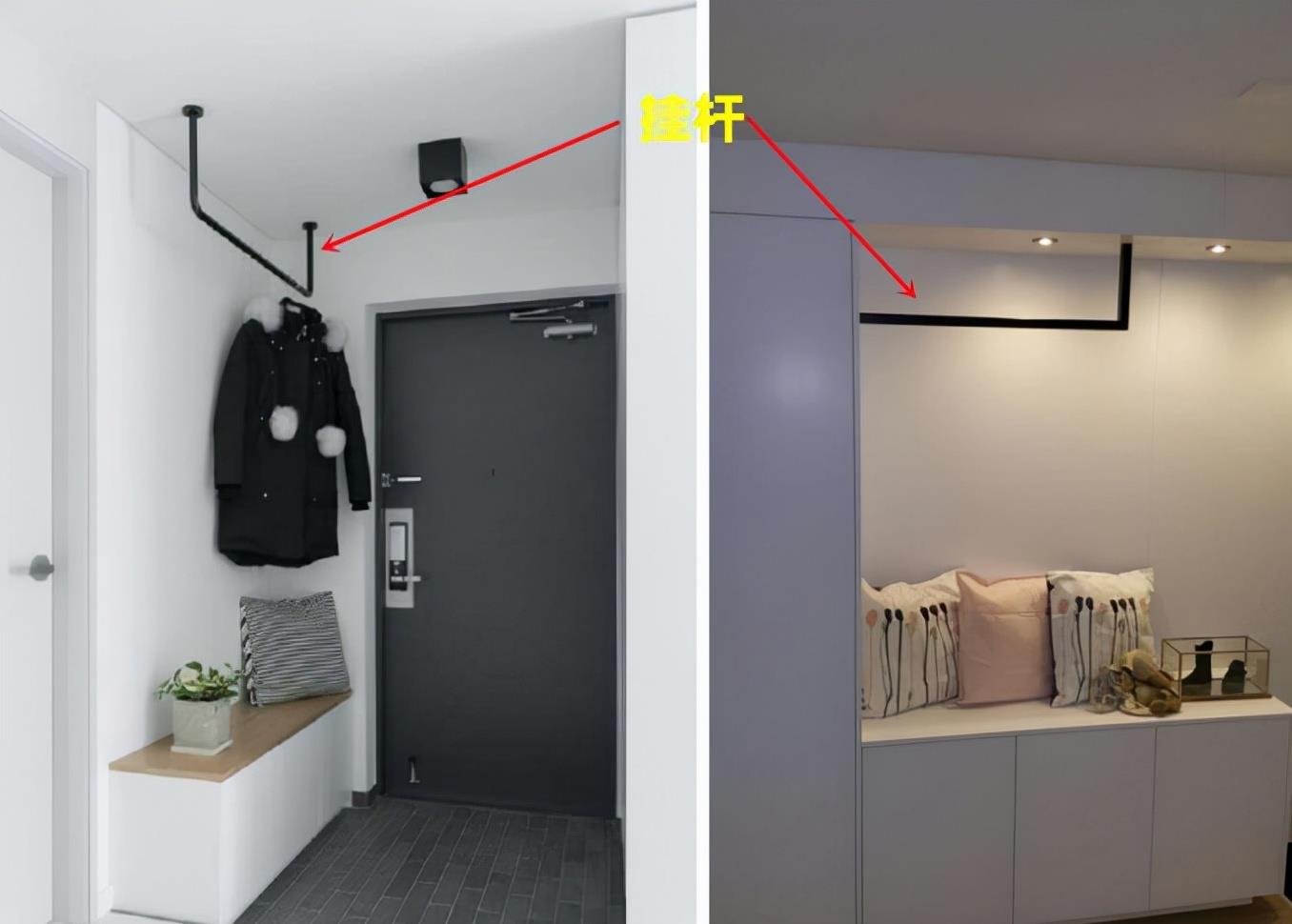 卡座换鞋凳，还可以加这5个新功能，早点放在玄关，好处数不完！