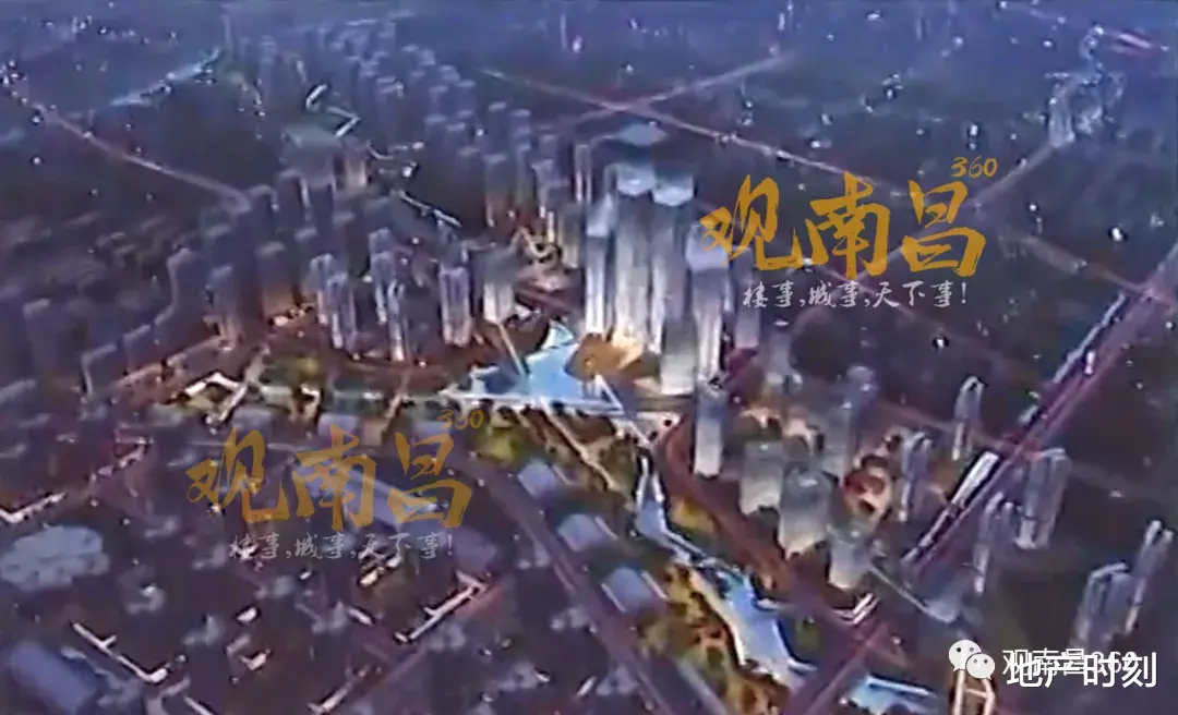 南昌|南昌市“十四五”重点功能区块之一！将打造“六区一园”！洪都新城核心区规划业态出炉！