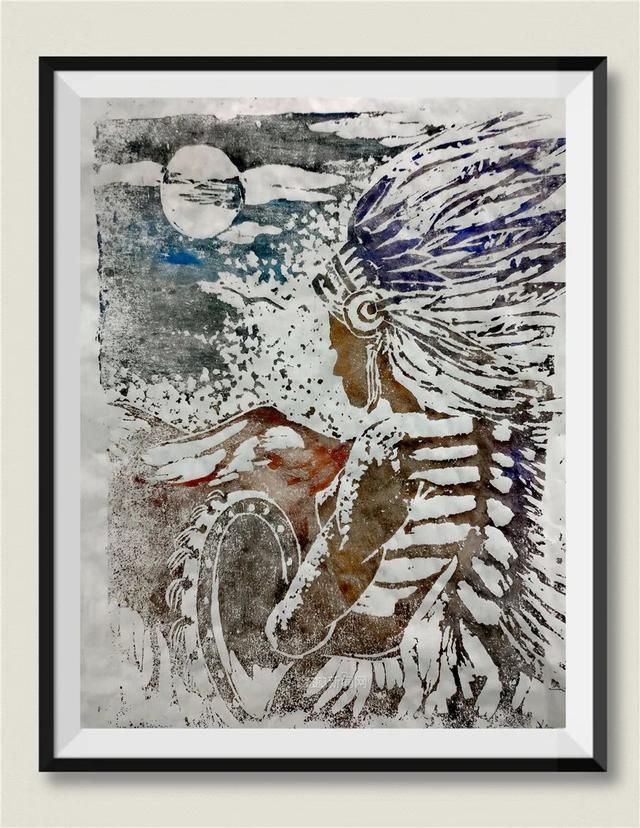 哈尔滨新闻网 冰版画，开展