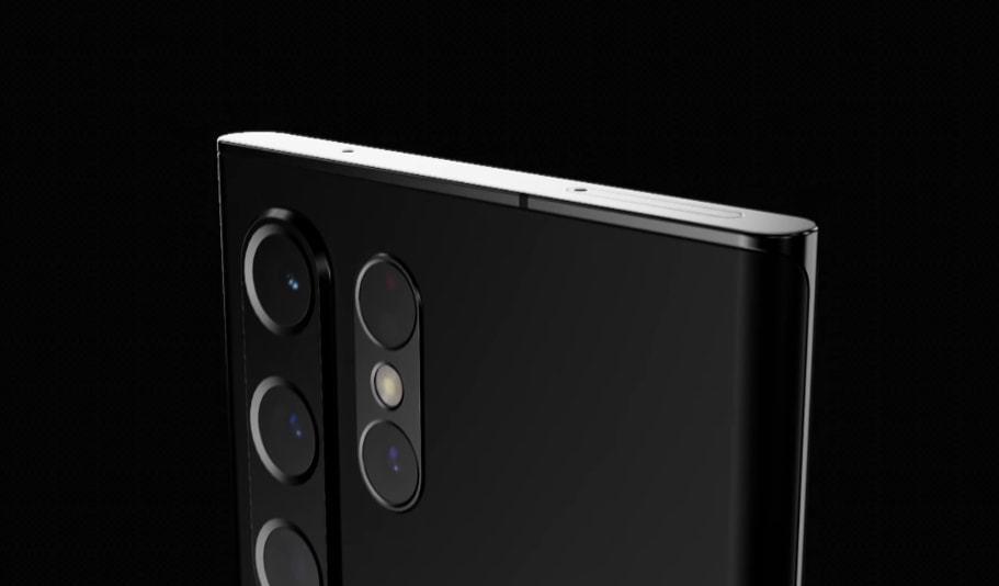 情微说 三星S22UItra渲染图：触控笔+1亿像素+M12屏幕，是机皇应有的样子