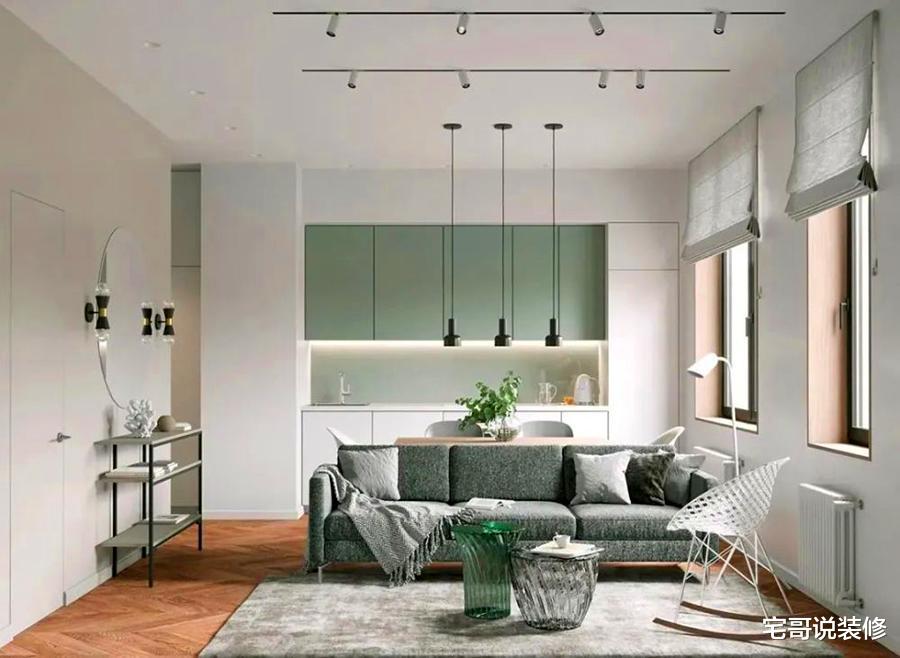 29岁夫妻54㎡的家，一进门就被迷住了，全屋简单又清爽，真有品味