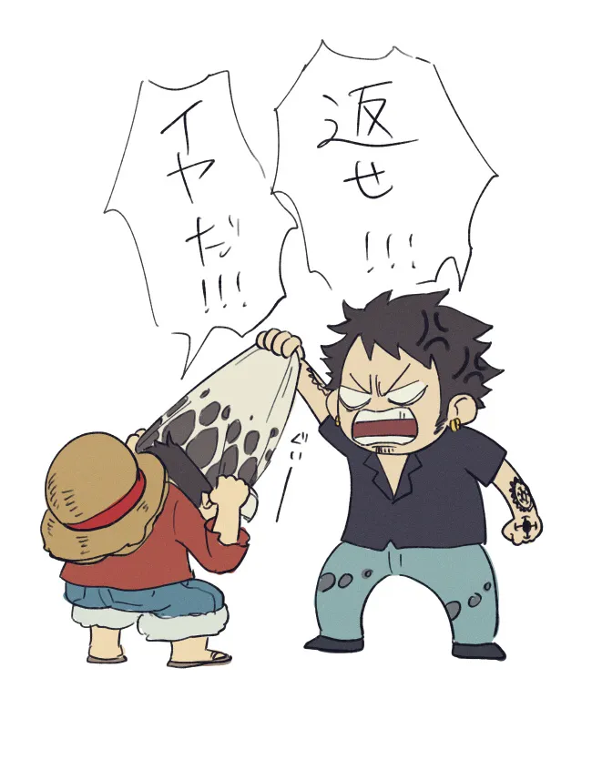 |海贼王【壁纸】:罗、路飞组合(每期20张)