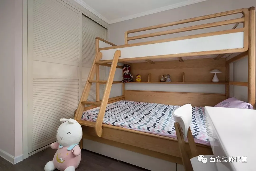 |90㎡三室带露台，无餐厅、客厅用挂机，务实装修也能如此舒适