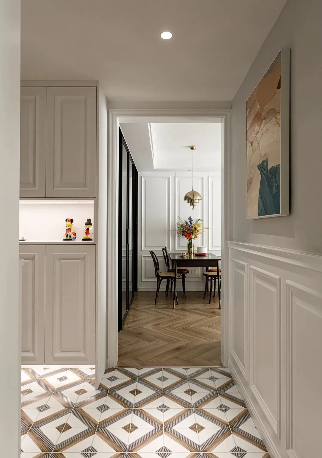 |68平混搭风格小两居，动静分离瞬间提升空间气质！