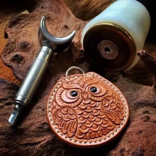 铭家匠遇|皮雕作品欣赏 | 皮革这样玩才高级