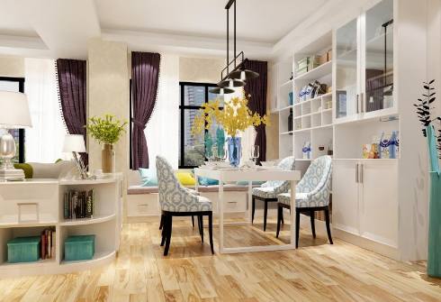 |越来越多人喜欢在餐厅打柜子了，美观又实用，后悔没早点看到