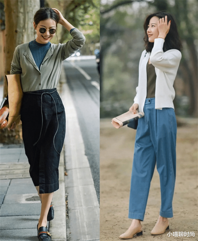 小喵聊时尚|秋天别只会穿卫衣了,今年流行这种“奶奶衫”,时髦百搭又显气质