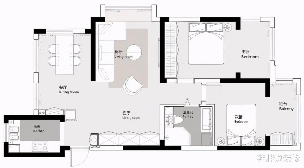 90㎡新房住了2年才发现，还是简装最实在，不仅省钱住着还舒心