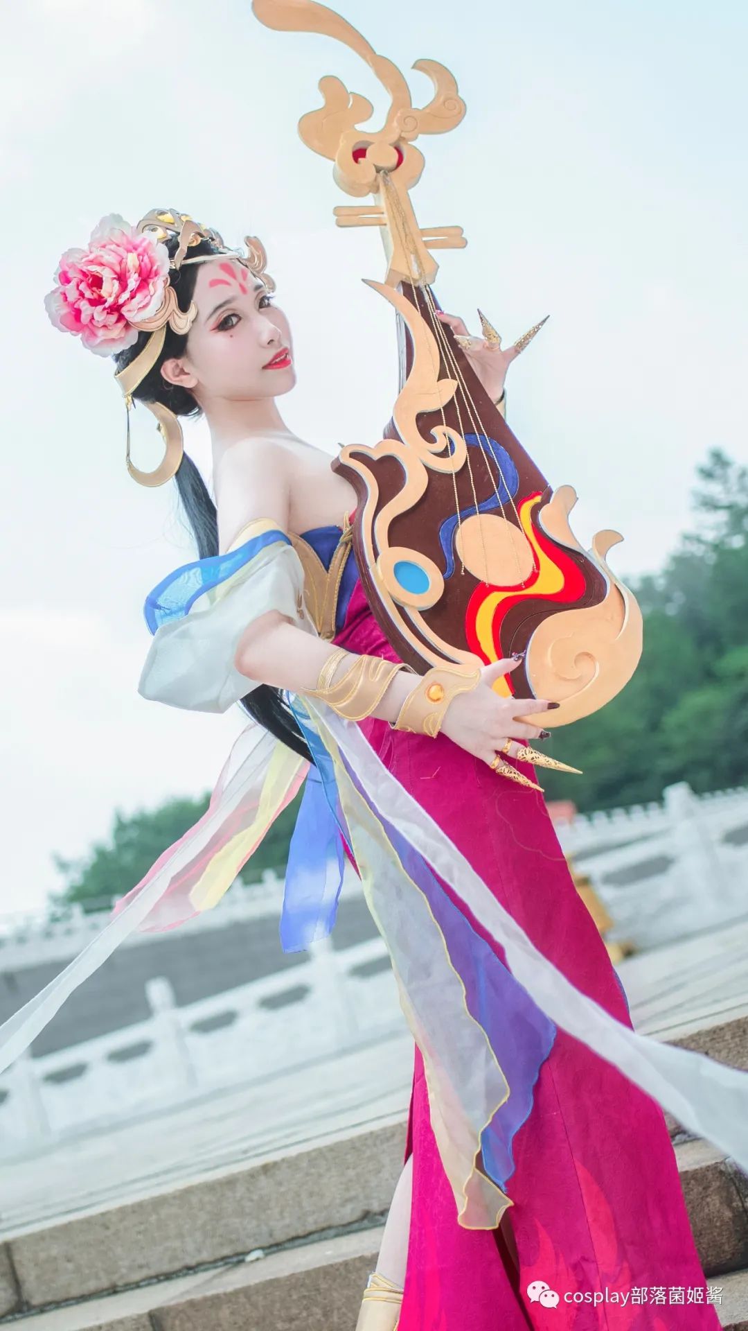 杨玉环|cos：王者荣耀杨玉环霓裳曲cos正片@玥颜