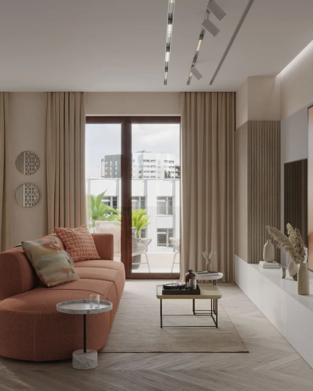 设计师|室内空间设计师：89㎡一室户，这样设计更有格调！