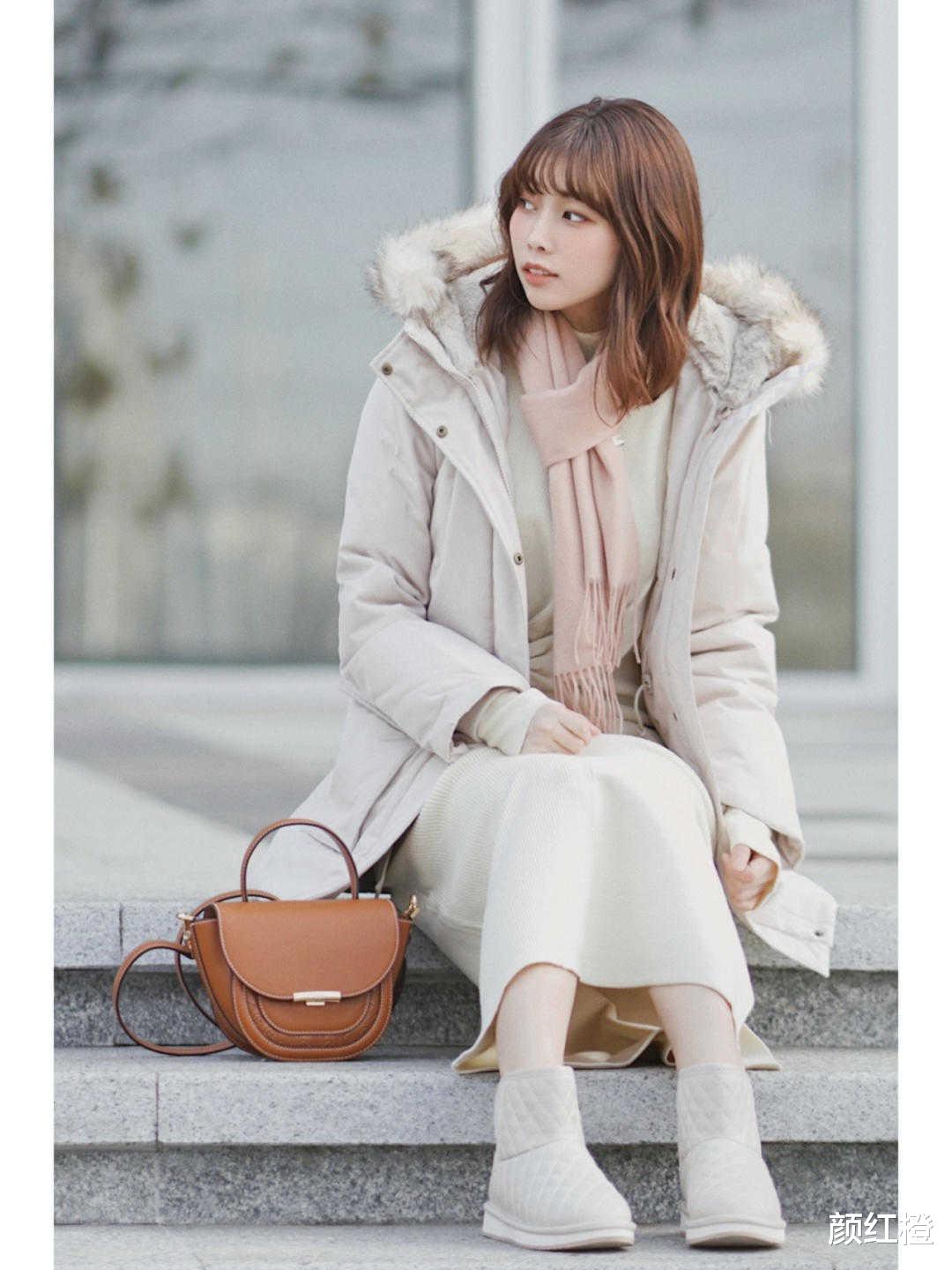 颜红橙 穿羽绒服又厚又土气？试试这些流行的穿搭法则，时髦又洋气还暖和