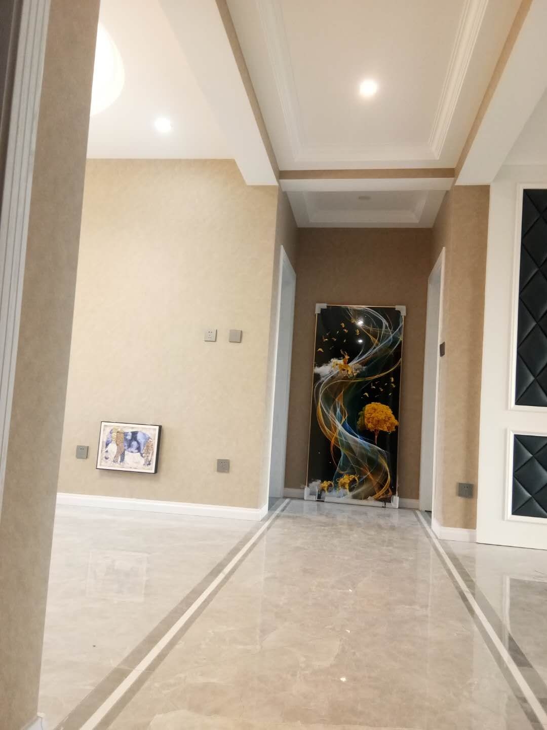 新房硬装完工,全屋定制柜子超实用,装修费花了15万还不包人工