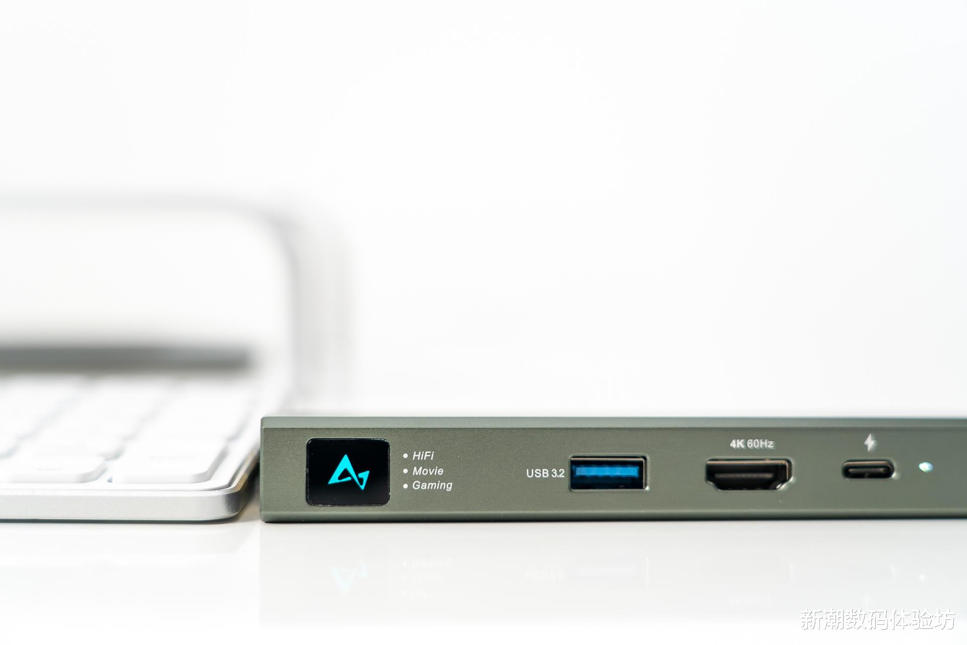 MacBook Pro|4K输出+PD100W充电，这个扩展坞还能让MacBook变身HiFi播放器？