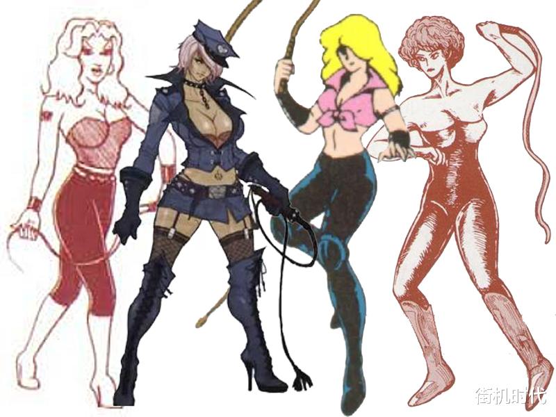 經典遊戲《雙截龍》你沒見過的女反派，穿得越少戰鬥力越強-圖2
