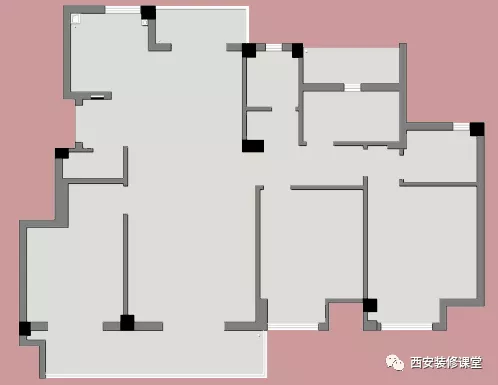 |140㎡四居室，创造门厅，只要两个卧室的原木家