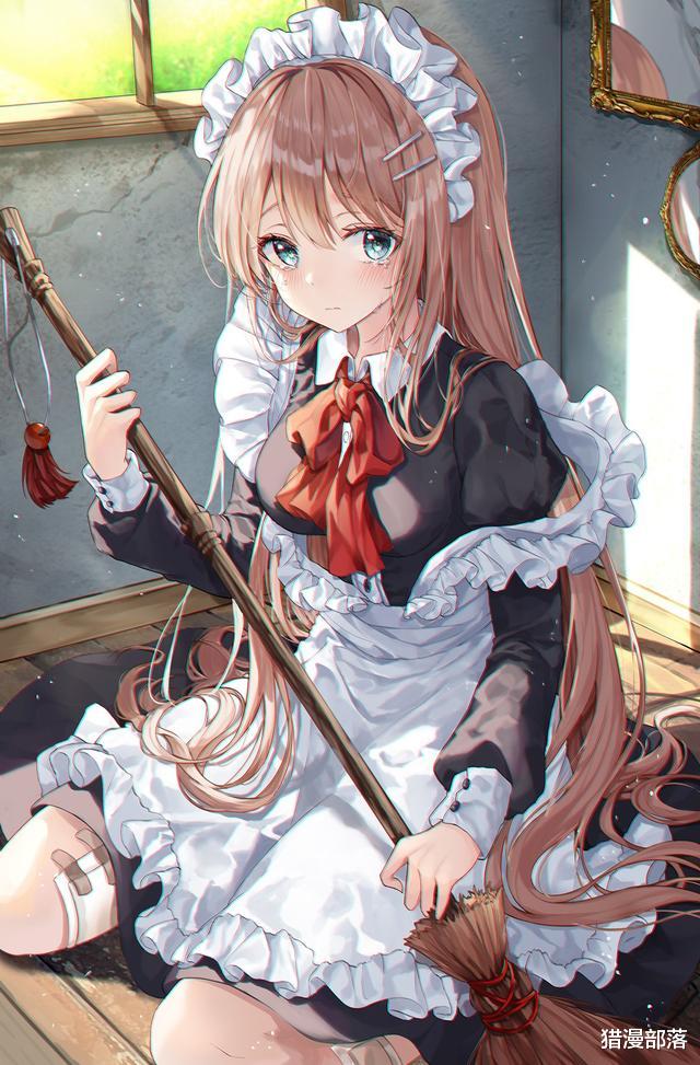 尾兽|最近我家来了位女仆，经常摸鱼不干活，咋办哩？插画特辑「女仆」