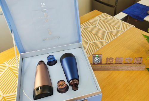|SANTECO钛一生水评测：一款能科学控糖的智能保温钛杯