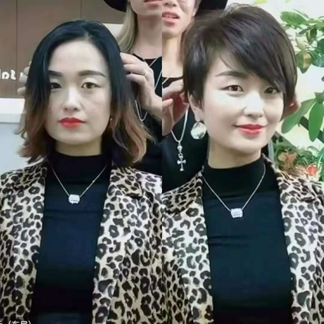 发型 9款适合脸大脸圆女生的发型，时尚减龄又显气质，主要是显脸小