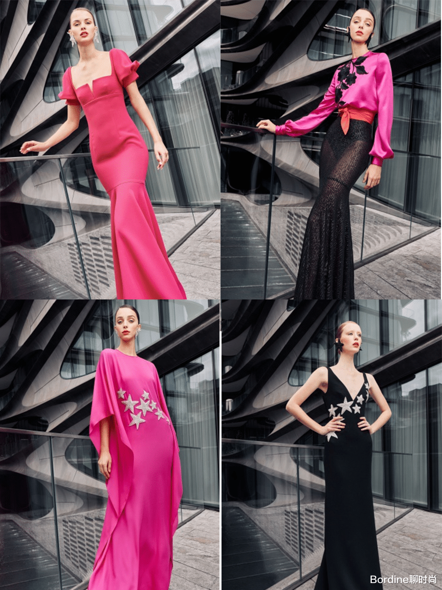 Bordine聊时尚|Naeem Khan 2021春夏，华丽精致的设计与简洁廓形的融合，还有刺绣工艺为其加分