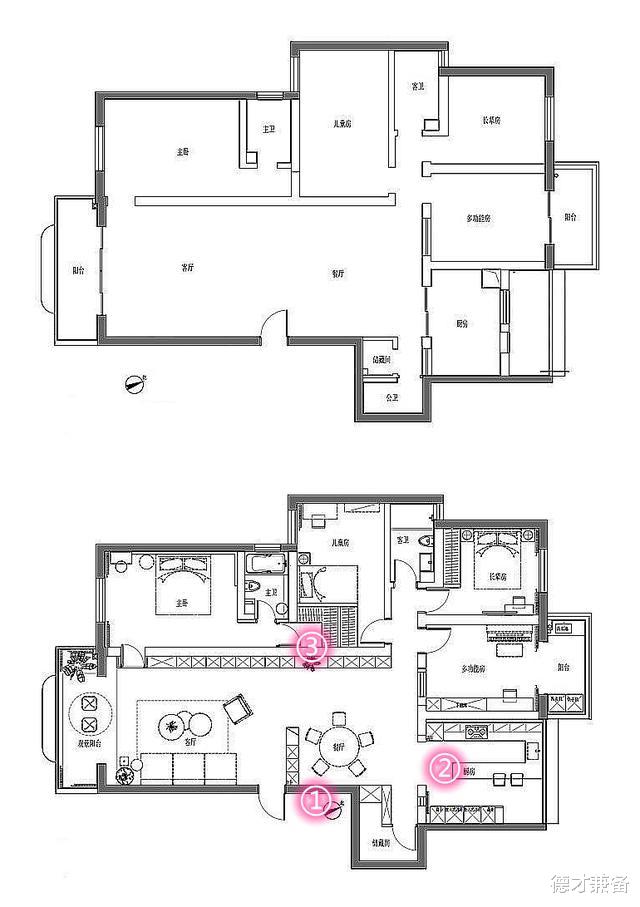 德才兼备|带你瞧瞧“混搭装修”的魅力，福建夫妻164㎡的，精致大宅