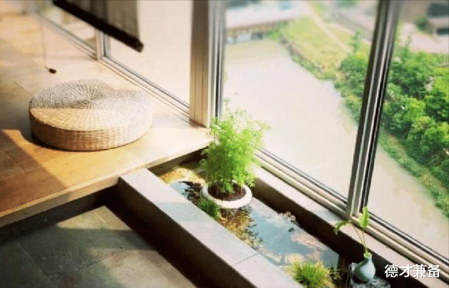 |别再用老式阳台了，只需稍微改动一下，赏花赏鱼赏风景，好看极了