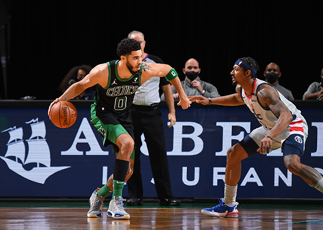 威斯布鲁克|41+5+4！塔图姆打疯了，单节狂轰21分，威少打篮网彻底悬了