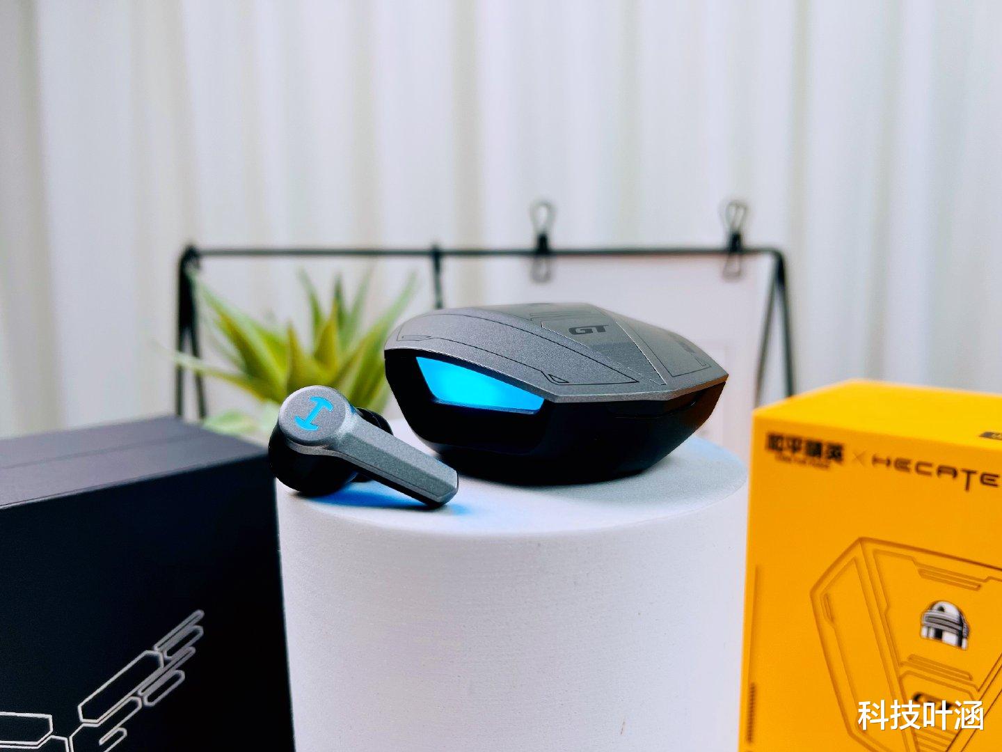 漫步者|45ms无感延时,漫步者GT4和平精英联名款真无线游戏耳机开箱体验