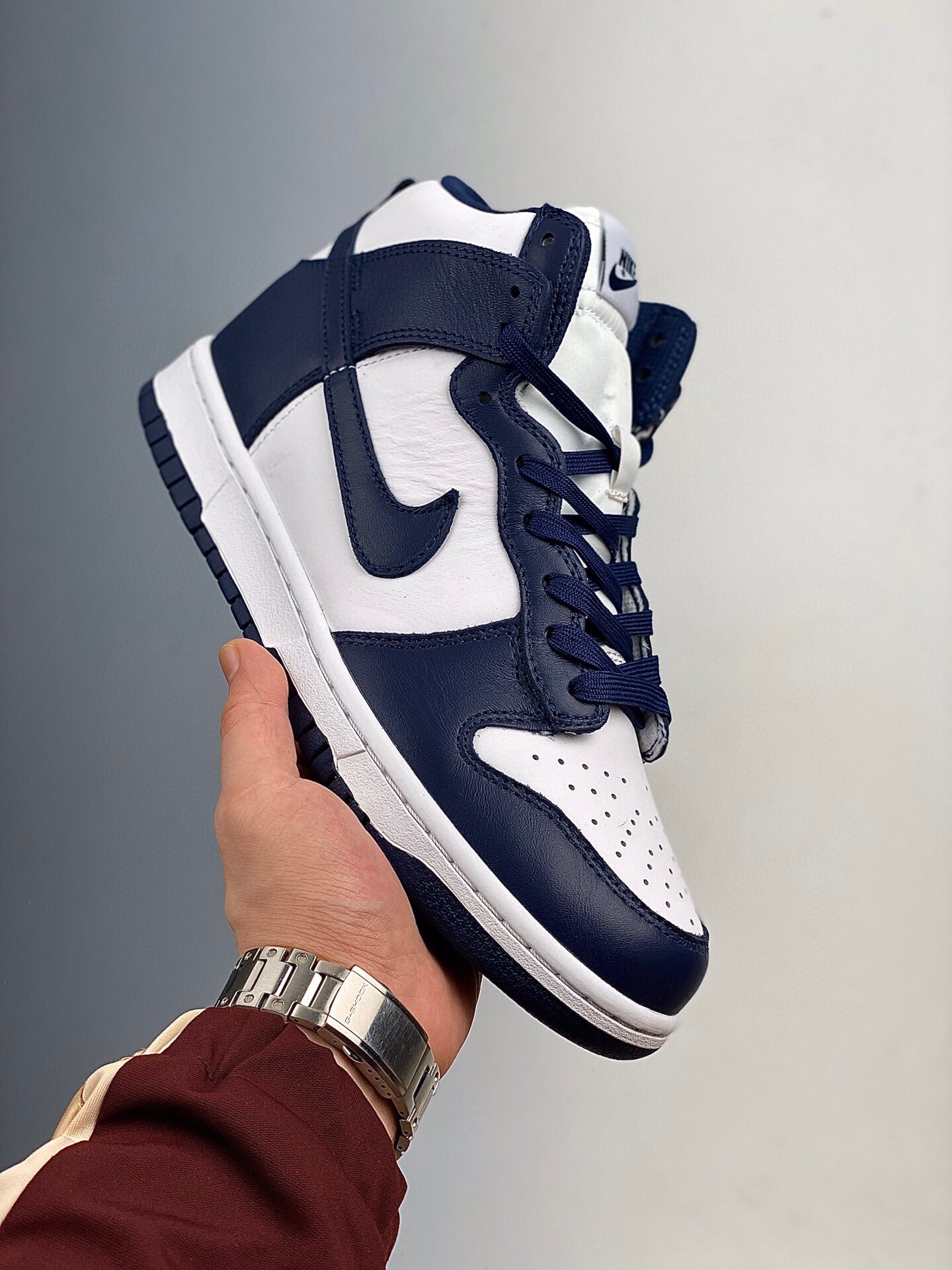 莆田鞋匠|Nike SB Dunk High Midnight Navy午夜蓝