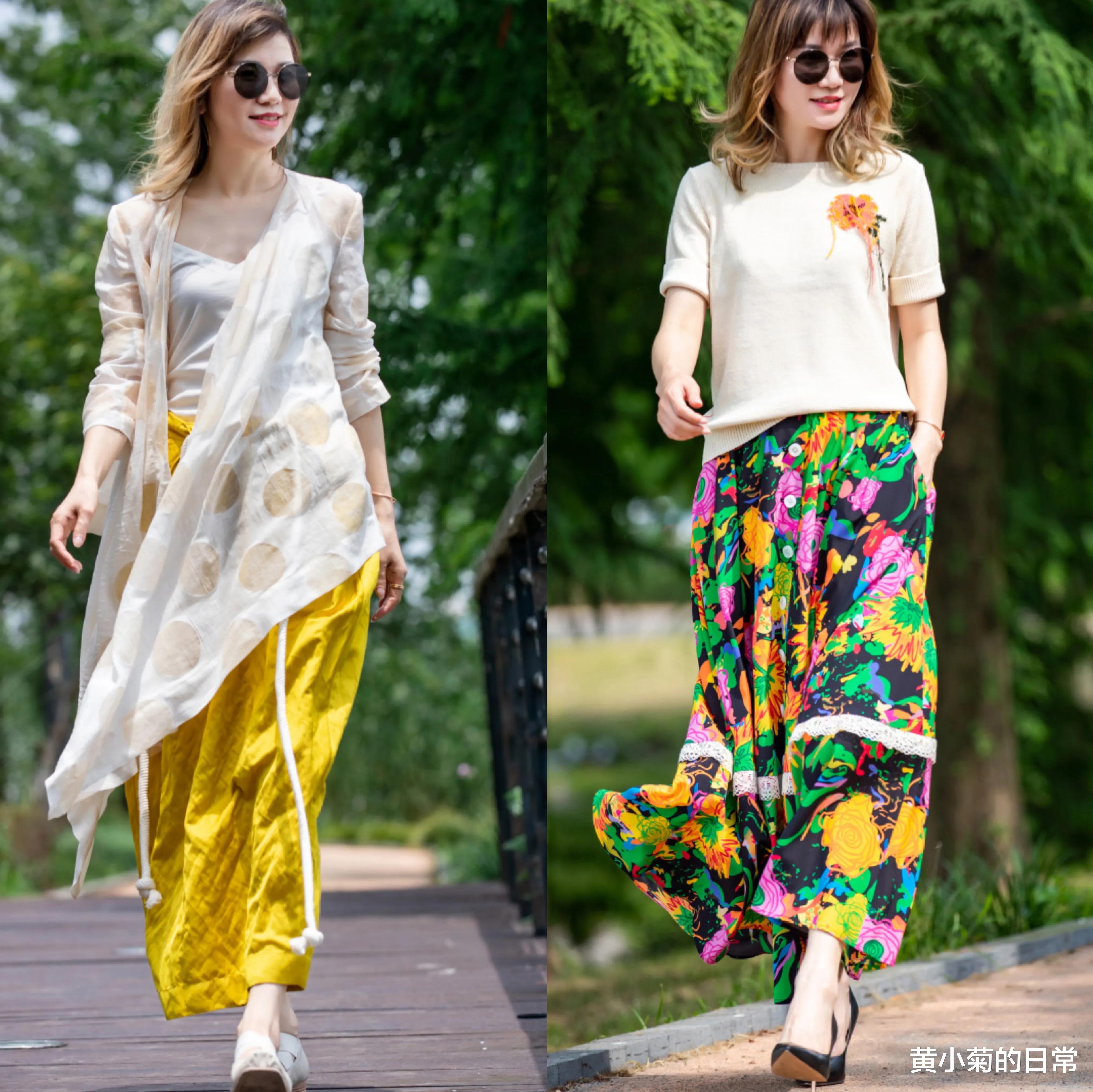 黄小菊的日常|女人一旦过40,颜值普通怎么逆袭?学她这样穿不化妆也气质飙升